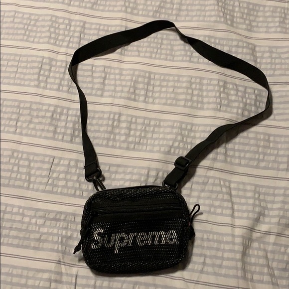 Supreme black side bag (SS20)